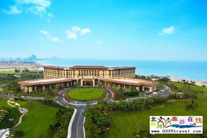 東戴河佳兆業鉑域酒店-住五星級海華海景房+雙份早餐+觀零距離海景,度愉快假期